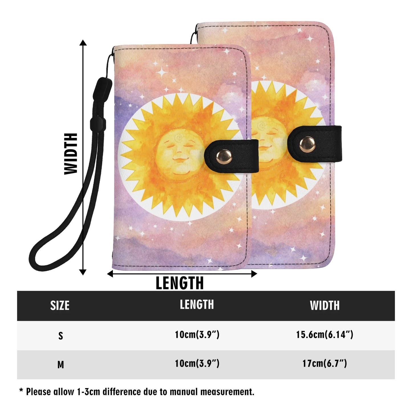 Brown Phone Flip Case PU Leather Cover for Most Mobile Phone Models