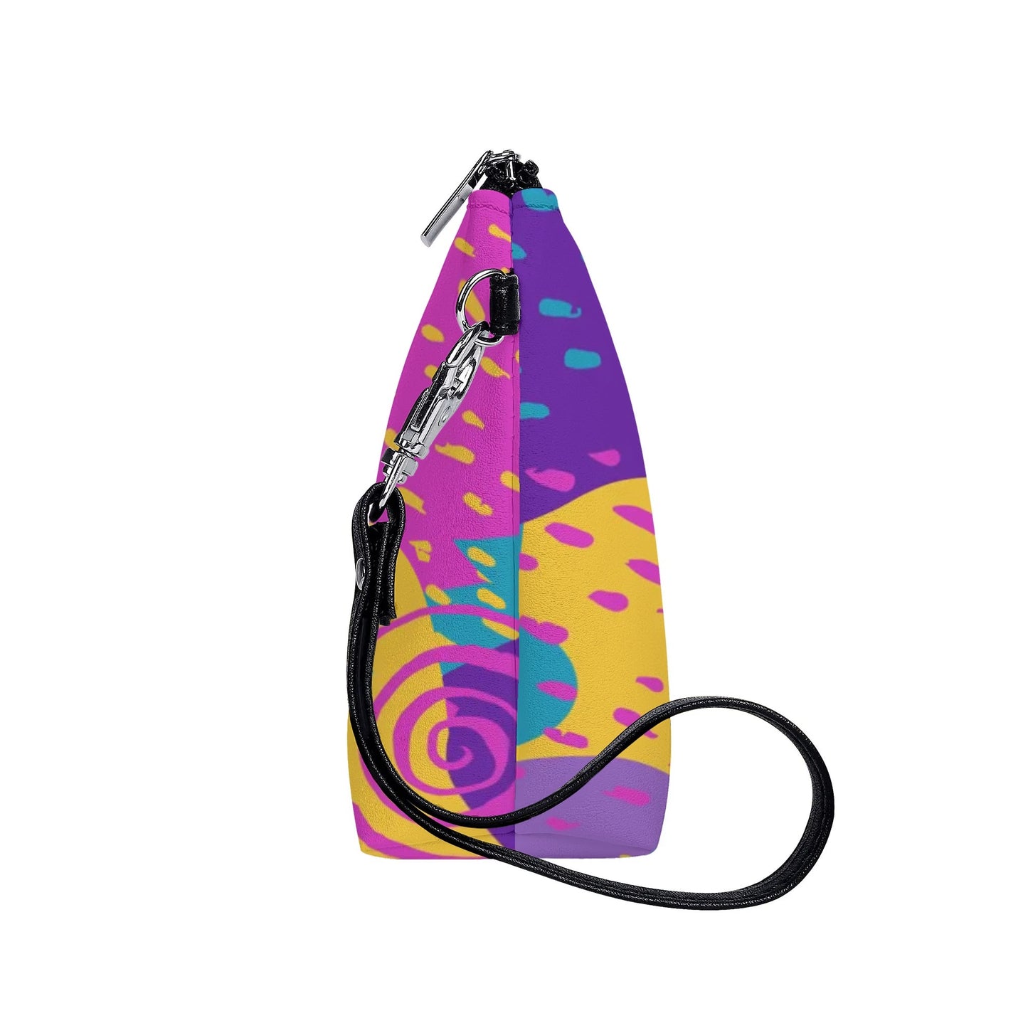 Cute and Weird Zipper Sling Make Up Bag
