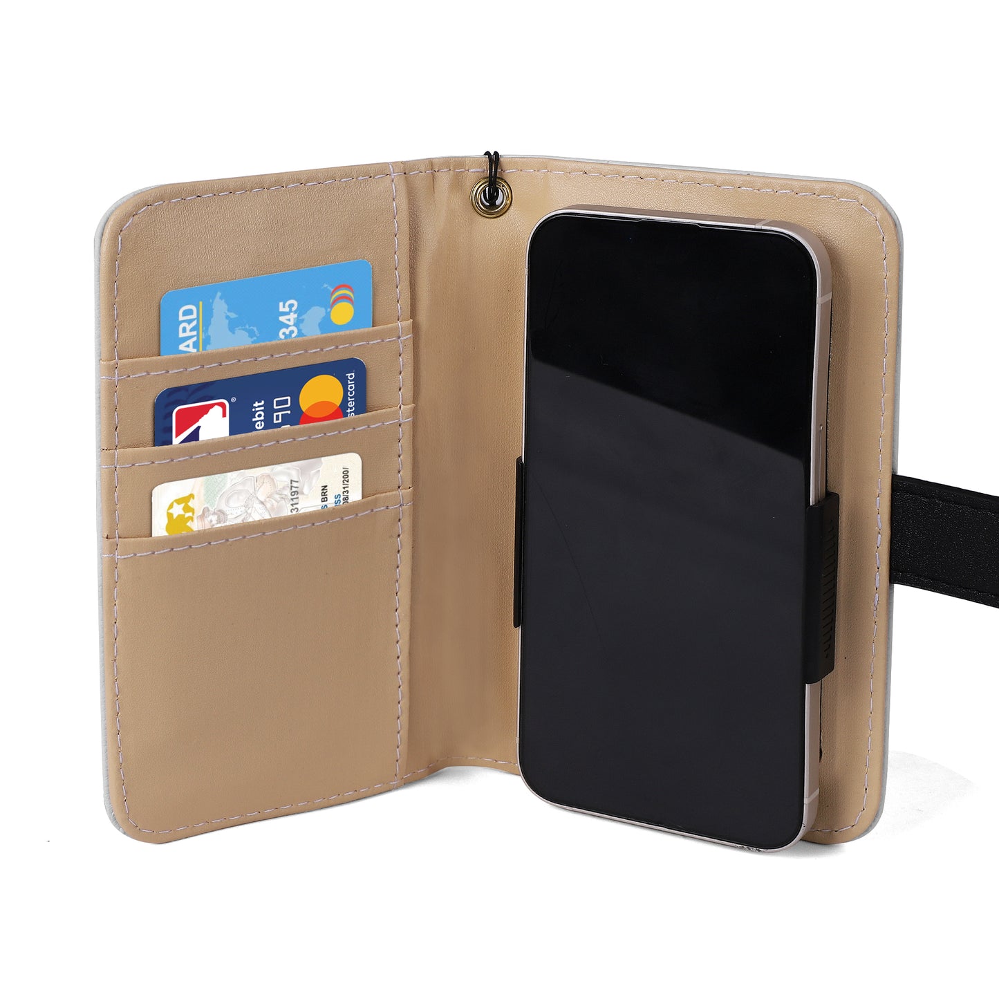 Born Free! Phone Flip Case PU Leather Cover for Most Mobile Phone Models