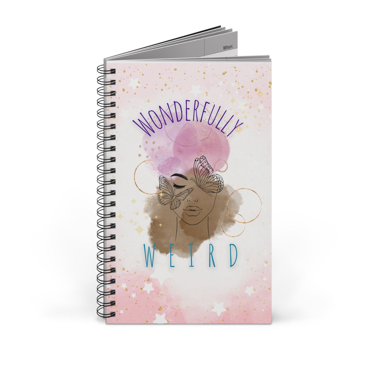 Wonderfully Weird Spiral Journal