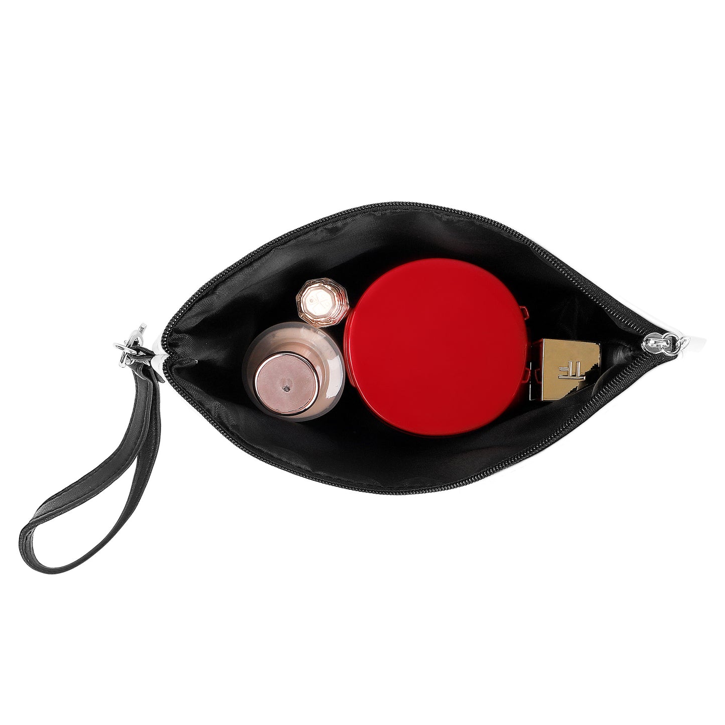 Cute and Weird Zipper Sling Make Up Bag